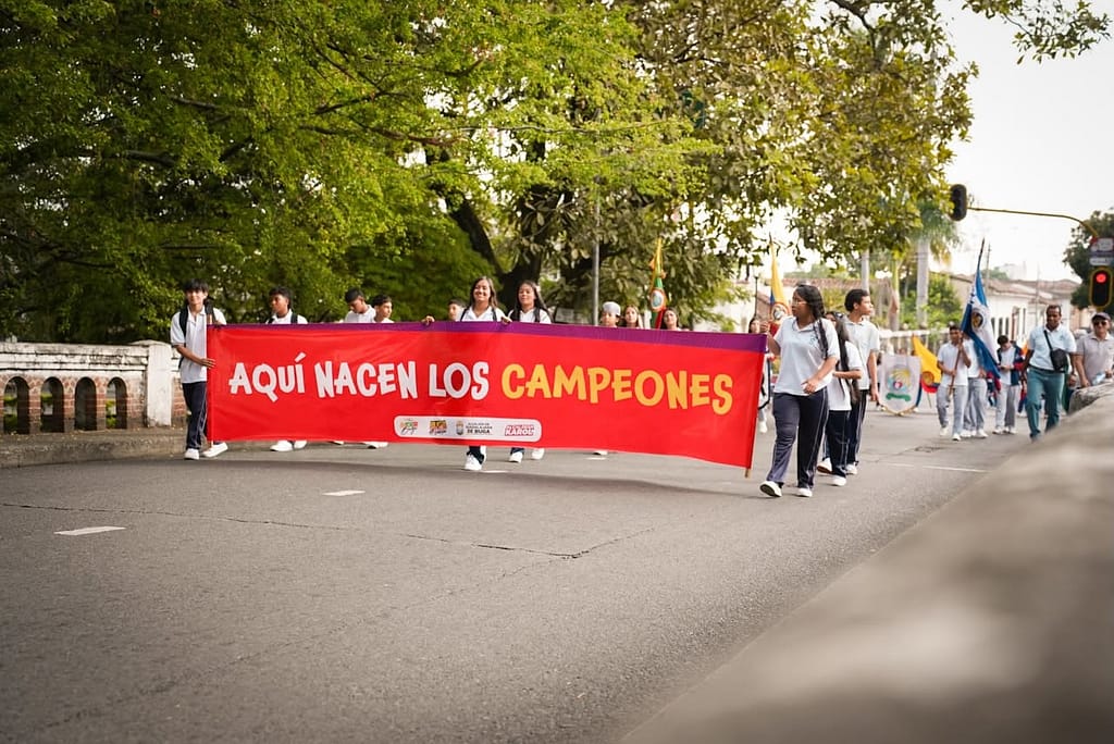 Fotografia inauguración Juegos Intercolegiados 2026