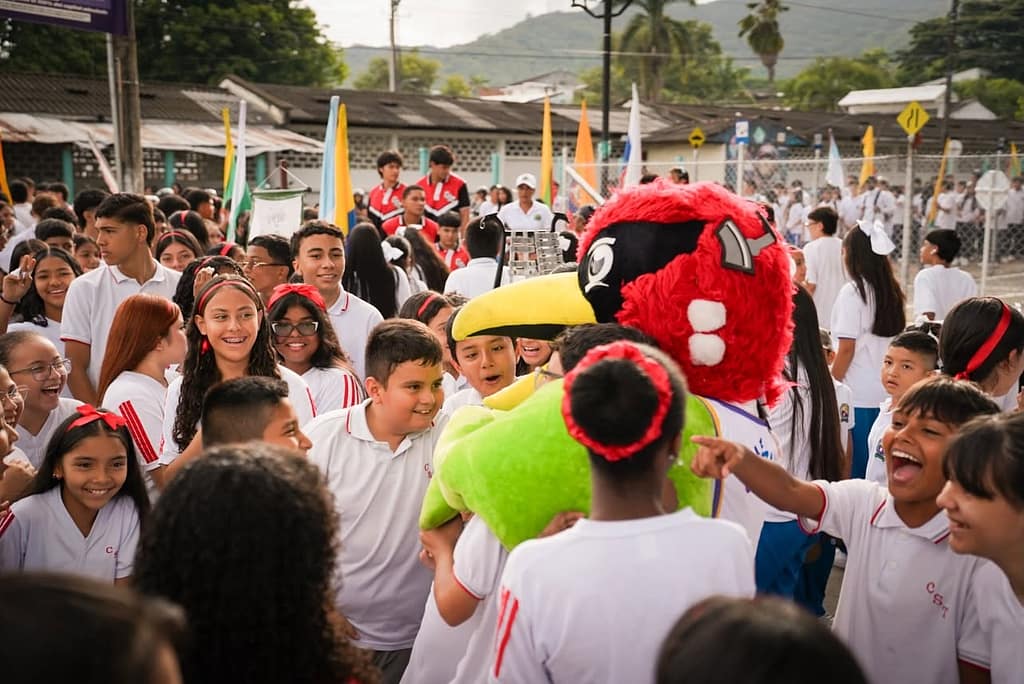 Fotografia inauguración Juegos Intercolegiados 2026